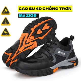 [SỈ] Giày bảo hộ lao động nam Guyisa 1109 thoáng khí thời trang chống va đập chống đinh CHÍNH HÃNG