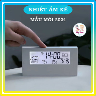 Nhiệt kế đo độ ẩm, máy đo nhiệt độ phòng cho bé