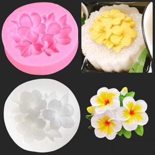  Khuôn silicon chùm hoa sứ 6.5 cm dùng làm bánh đổ thạch socola xôi hoa đậu 