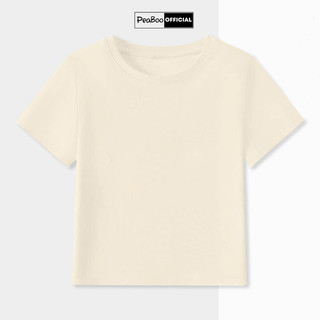 Áo Thun Baby Tee, Áo Phông Nữ Mã BT Trơn Basic By PEABOO Chất Cotton Co Giãn Thoáng Mát Phong Cách Hàn Quốc