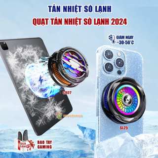 Quạt tản nhiệt điện thoại X76 Pro / AL19 / CX07 / SL25 Quạt sò lạnh từ tính Gaming thế hệ mới