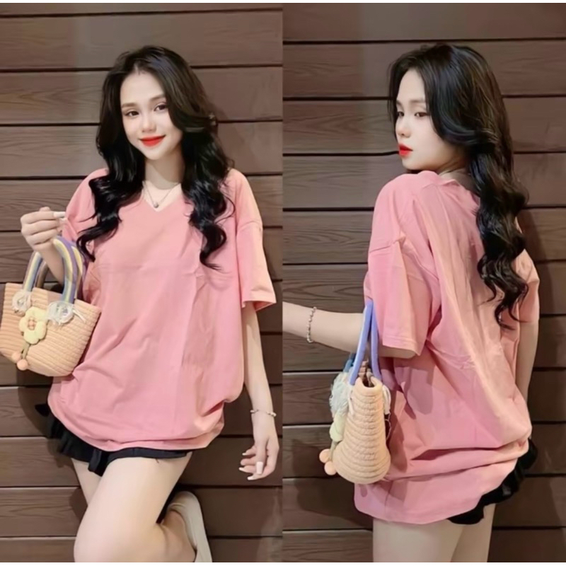 Áo thun Bigsize form rất rộng và dài chất liệu cotton mềm mát thấm mồ hôi | BigBuy360 - bigbuy360.vn