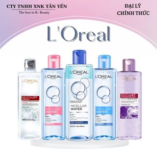 Nước tẩy trang loreal micellar water 3-in-1 400ml