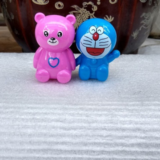 10  Chuốt chì hình DORAEMON ,GẤU (, gọt bút chì . (vpp Thinhphat)