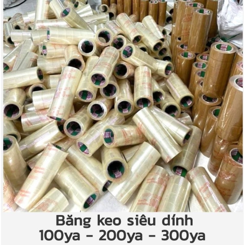 (GIÁ HỦY DIỆT) BĂNG KEO 100YA TRONG ĐỤC 100YA