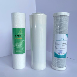 Bộ 3 lõi lọc 10 inch dùng được cho tất cả các loại máy lọc nước