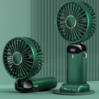 Quạt cầm tay tích điện dung lượng pin khủng 10.000 mAh cao nhất trên thị trường, quạt mini 5 tốc độ gió linh hoạt
