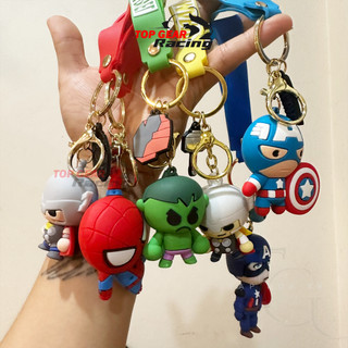 Móc khóa avengers siêu anh hùng marvel - anh hùng dc trang trí