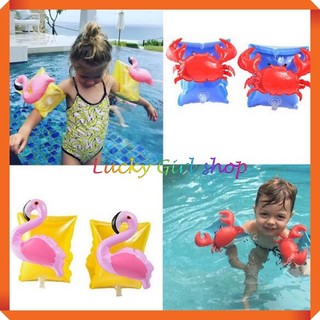 [HOT] Phao Bơi Đeo Tay Gắn Hồng Hạc, Quả Cherry, Quả Dứa Siêu Kute Cho Bé Tập Bơi - Hàng Tiêu Chuẩn Châu Âu - LUCKY GIRL