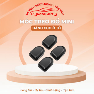 Móc treo đồ mini - Móc treo xe hơi chịu lực của móc lên đến 3kg - Long Vu Auto