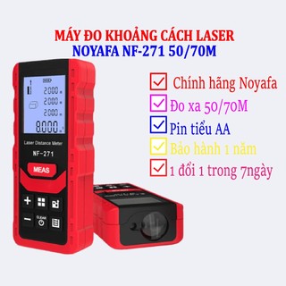 Máy đo khoảng cách laser noyafa nf-271/nf-272l đo khoảng cách 50m/60m/70/80/100m