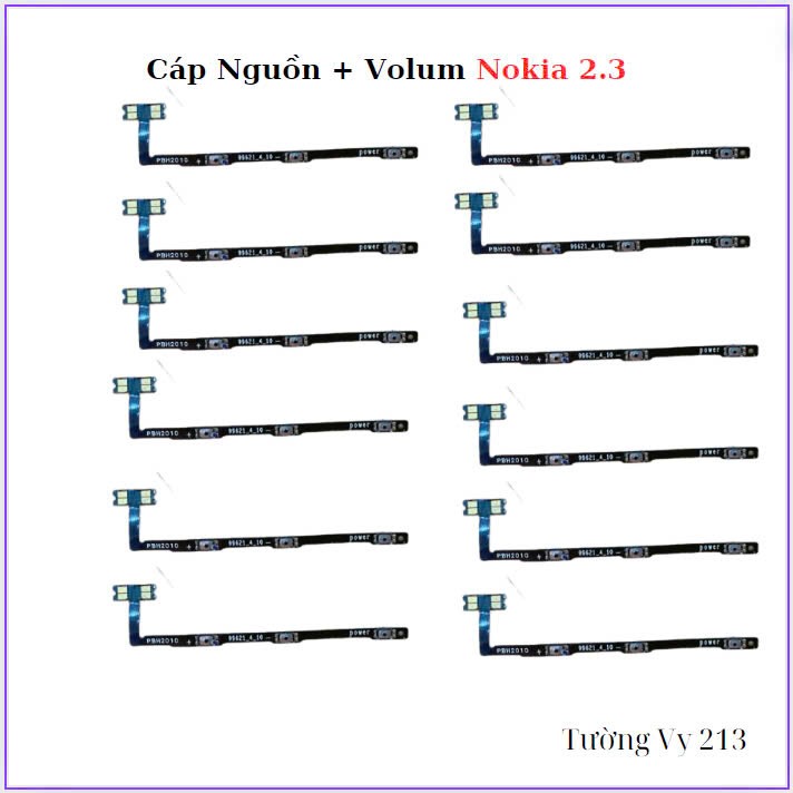 Cáp nguon+volum Nokia 2.3