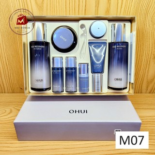Set OHUI tím Baby Collagen chống lão hóa, giảm nếp nhăn, dưỡng trắng da cao cấp mẫu mới