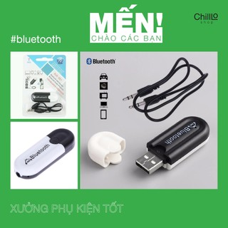 Usb bluetooth hjx-001 kết nối jack cắm 3.5mm hỗ trợ kết nối bluetooth cho loa, âm ly, tivi, xe hơi