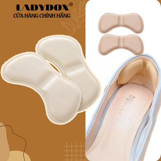 Set 2 Miếng lót giày LADYDOX bảo vệ sau gót, Miếng dán bảo vệ gót chân khi mang giày tiện dụng cho nữ
