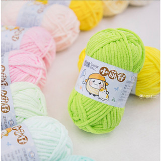 Len nhung mèo, cuộn len nhung 3.5mm