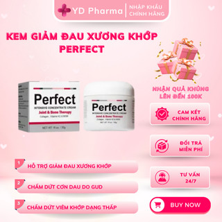  Kem Bôi Thảo Dược Giảm Đau, Khô Cứng Khớp, Phục Hồi Xương Khớp, Khớp Chắc Bền Khoẻ PERFECTX MỸ 30g| YD Phar