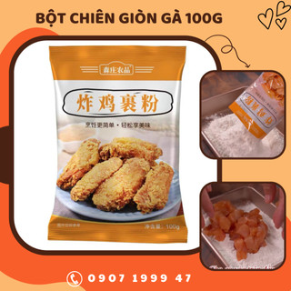 [Nội Địa Trung] Bột chiên gà giòn siêu tiện dụng gói 100g - Gia Vị Trung Quốc