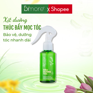 XỊt dưỡng tóc Bimore dưỡng ẩm, bảo vệ, thúc đẩy mọc tóc,phục hồi tóc, ngăn ngừa rụng tóc 120ML