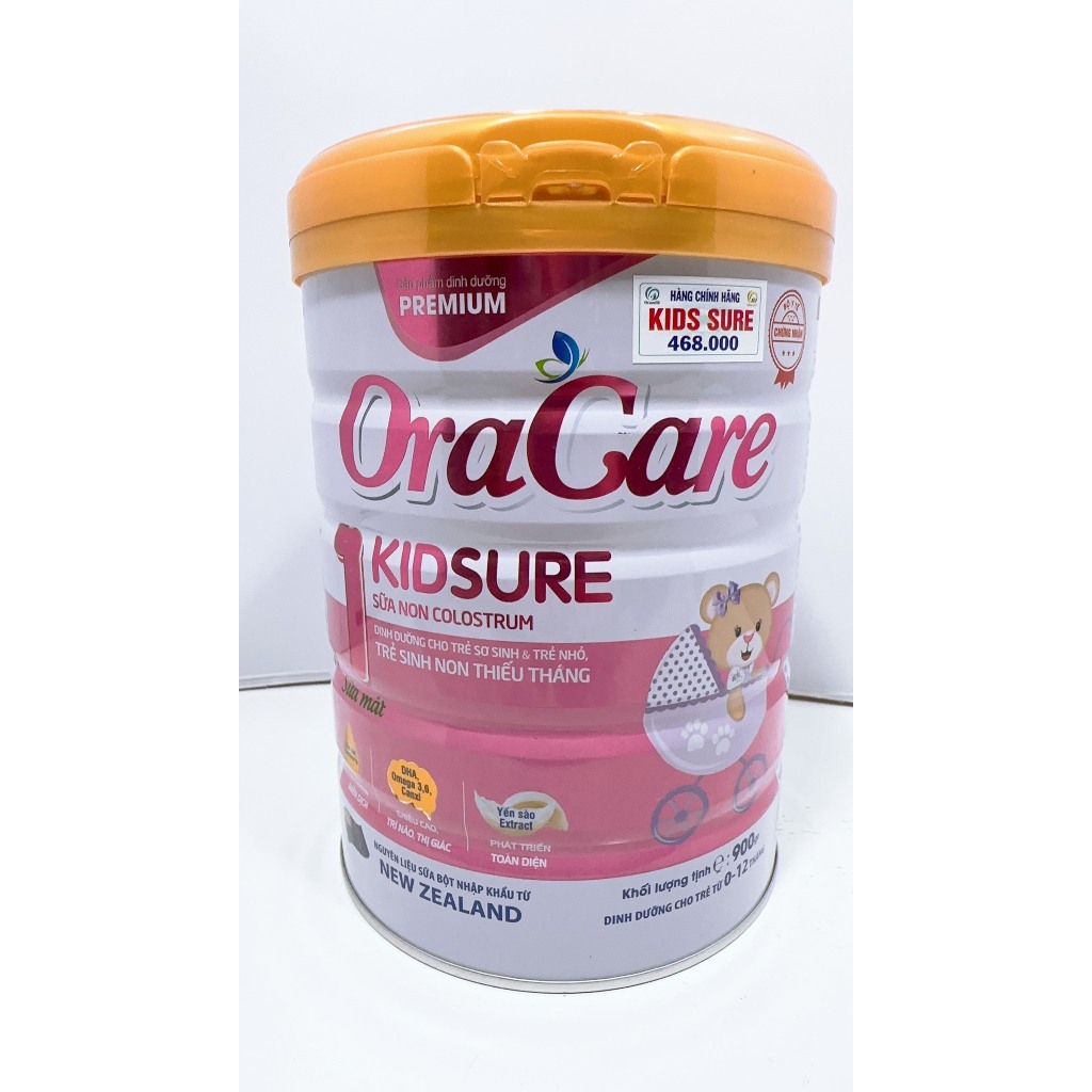 Sữa Bột ORACARE số 1 (0-6th) 900g