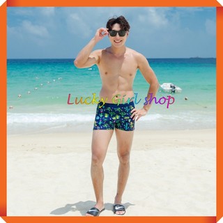 [HOT-BIG SIZE ĐẾN 85KG] Quần Bơi Nam Hoạ Tiết Đẹp Bắt Mắt Thun Lạnh Co Giãn 4 Chiều Cao Cấp Size 4XL/5XL-Lucky Girl shop