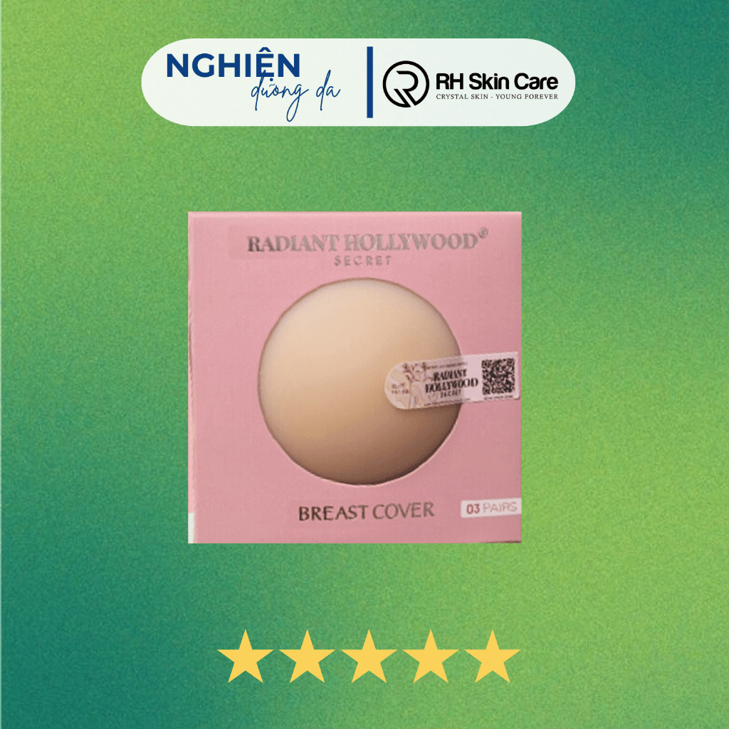 Miếng Dán Ngực Chống Thấm Nước Radiant Hollywood Secret