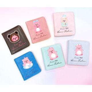 Ví hải ly loopy trứng lười gudetama da lộn dạng ngắn VLNI29 bóp cầm tay