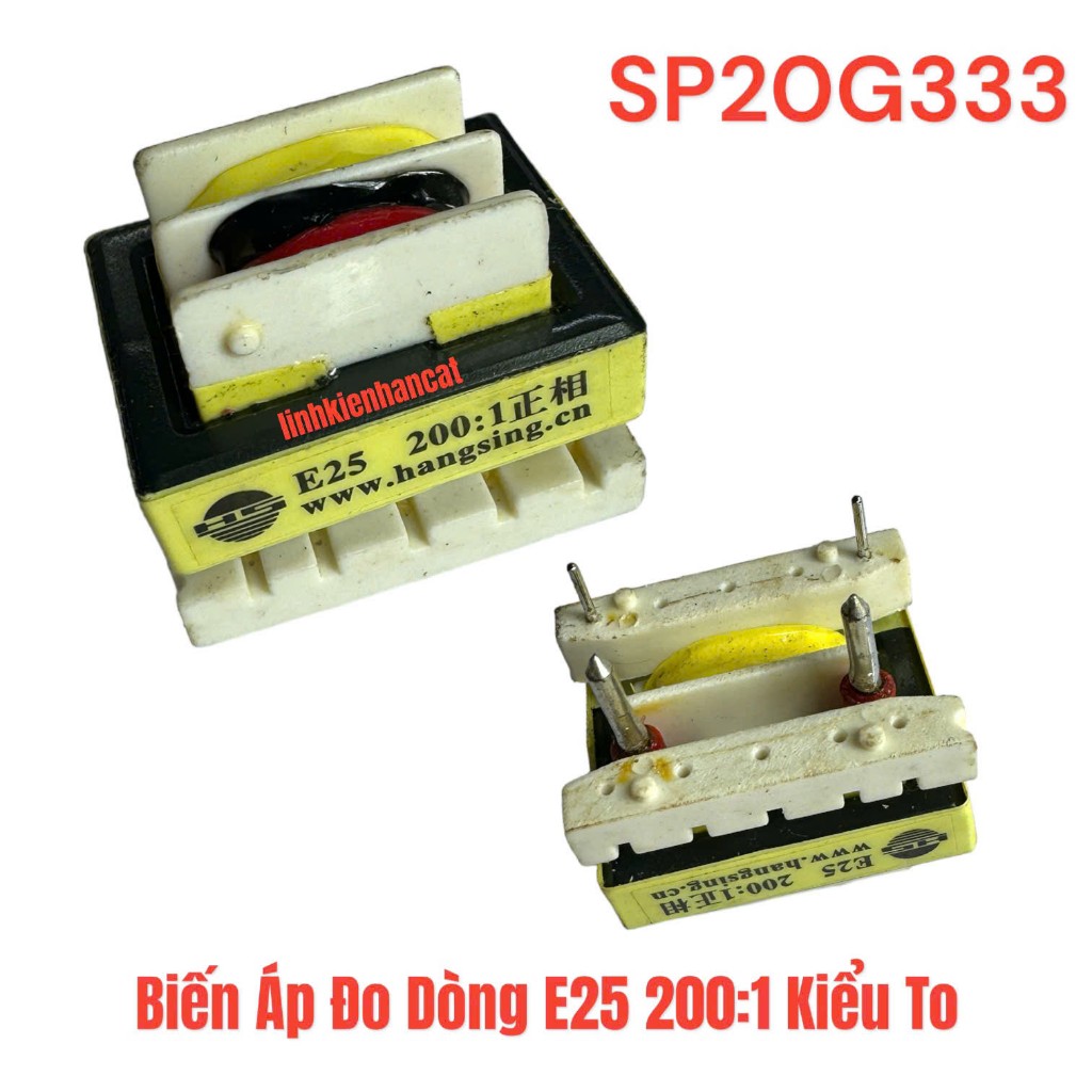 Biến Áp Đo Dòng E25 200:1 Kiểu To