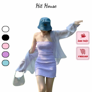 Đầm/váy ống cúp ngực ôm body, đầm moking ôm body siêu tôn dáng basic nhiều màu HITHOUSE | HITSV010