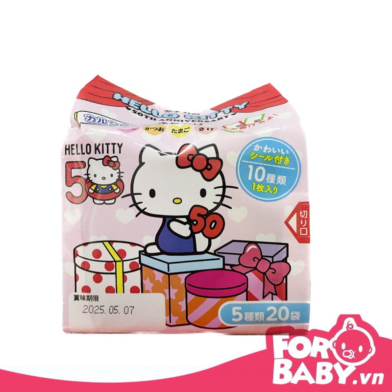 Gia Vị Rắc Cơm Hello Kitty Nhật Bản- date T5/2025