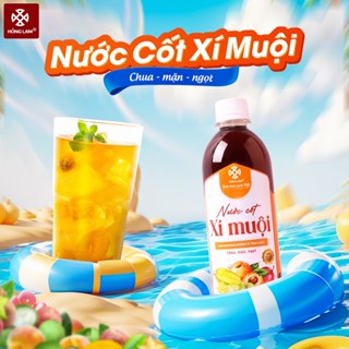 Nước cốt Xí Muội Hồng Lam 500ml và 1000ml - Vị chua ngọt