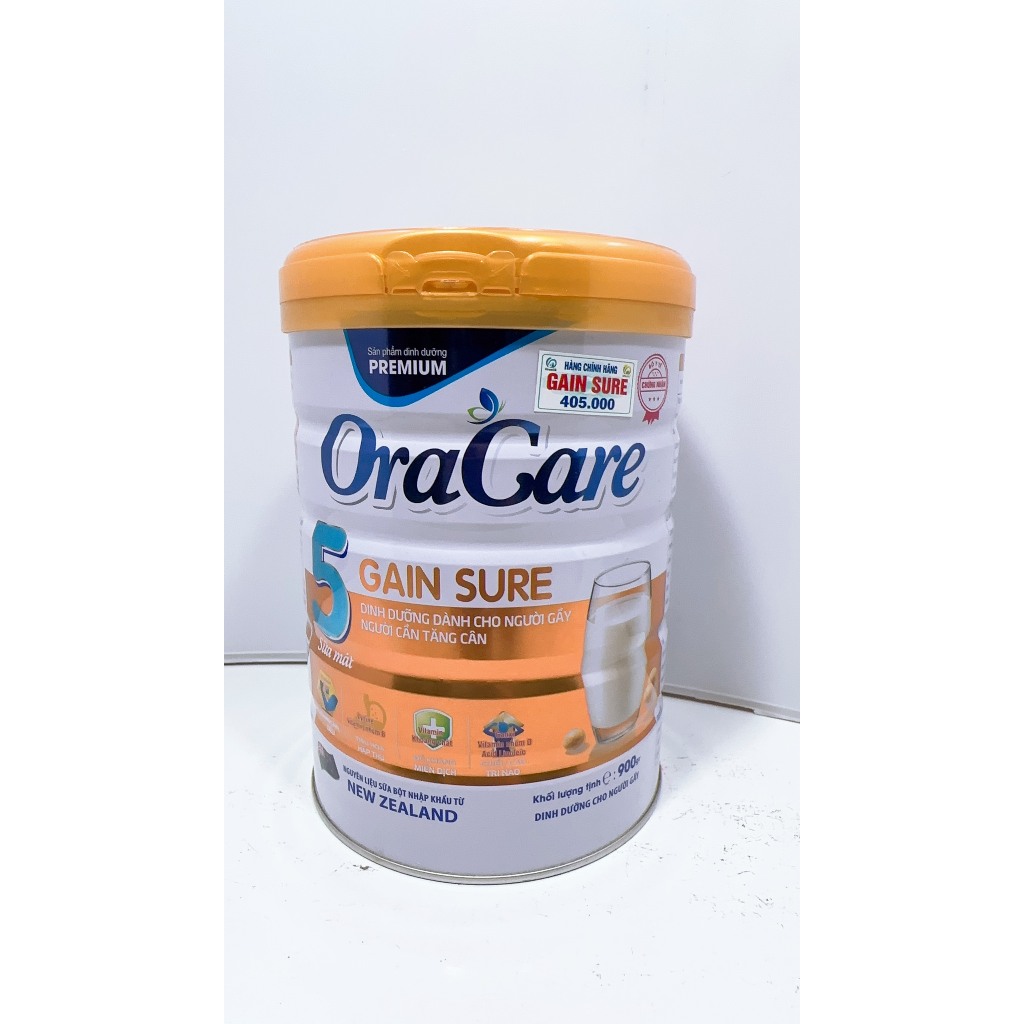 Sữa Bột ORACARE GAIN SURE 900g