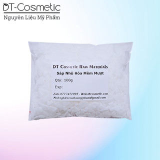100g sáp nhũ hóa mềm mượt dạng vảy - nguyên liệu mỹ phẩm