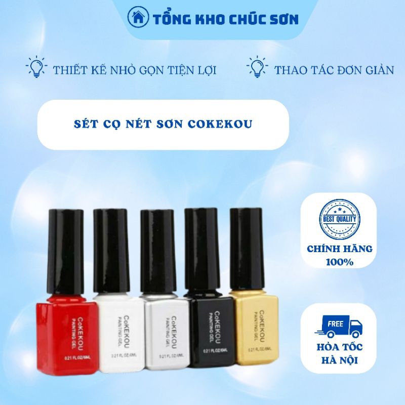 Sét Cọ Nét Sơn Cokekou