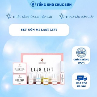 Sét uốn mi 3d, sét uốn mi last fish, đầy đủ phụ kiện trong 1 hộp