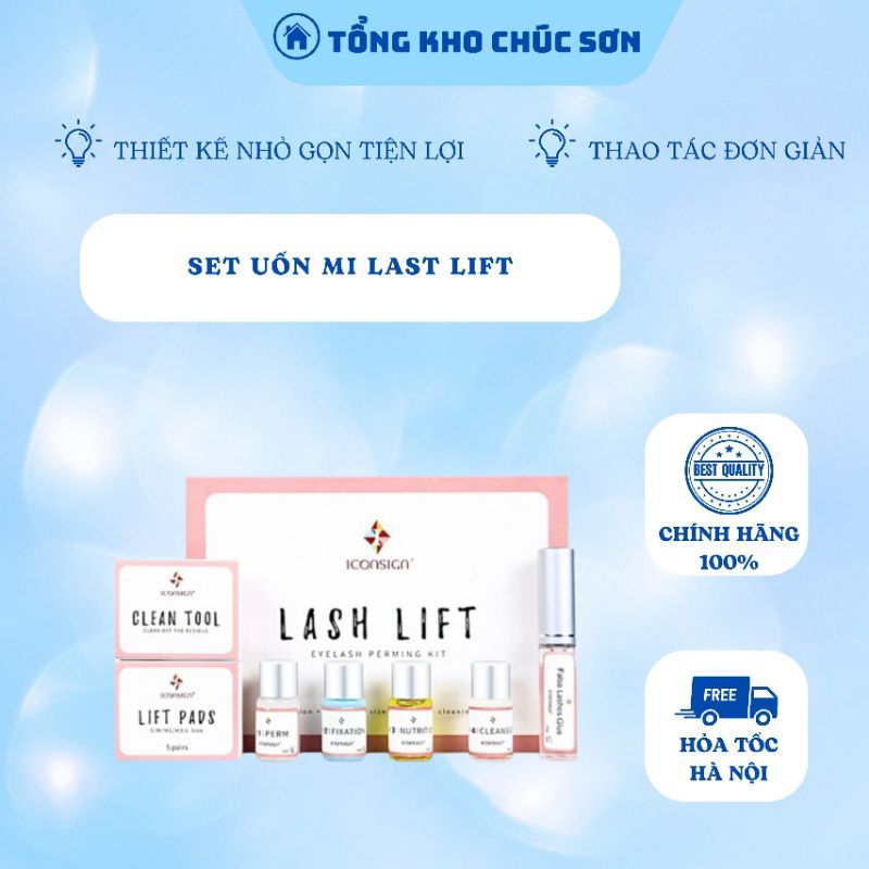 Sét Uốn Mi Last Lift