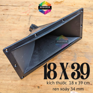 Họng loa treble ren xoáy kích thước 18 x 39 dành cho treble 250 350 450 giá 1 cái