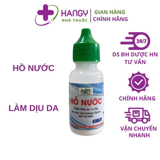 Hồ nước bôi da, làm dịu da 1 lọ 20g