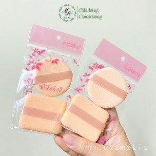 Bộ 2 bông đánh phấn kem nền Essance