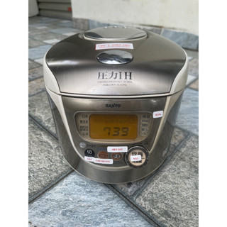Nồi cơm Sanyo mặt quỷ 1l8 hàng Nhật