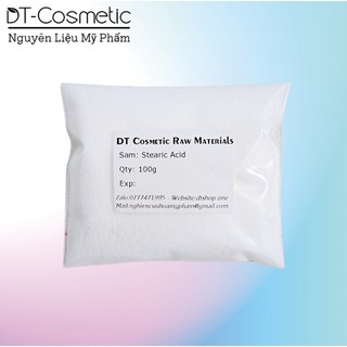 100g stearic acid - tạo đặc, trợ nhũ - nguyên liệu mỹ phẩm