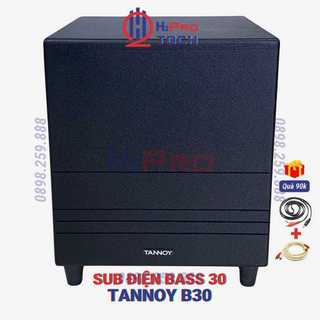 Loa sub 30 tannoy 350w nhập malai tặng dây av, loa sub điện bass 30 hầm siêu trầm karaoke - h2pro