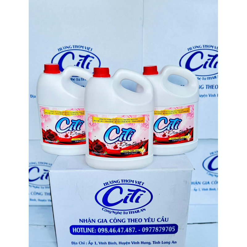 Nước Giặt Xã CiTi 5in1 - Coco Chanel 3.8l
