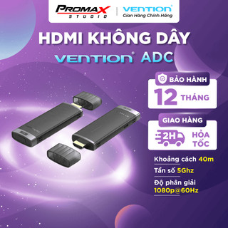 Bộ truyền hình ảnh hdmi không dây vention adc