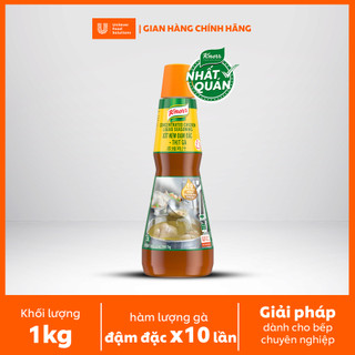 Xốt Nêm Đậm Đặc Thịt Gà Knorr Professional 1kg - Chuyên Dùng Cho Nấu Ăn