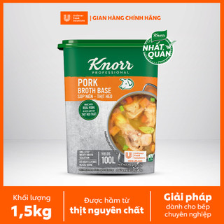 Súp Nền Thịt Heo Knorr Professional 1.5kg - Chuyên Dùng Cho Nấu Ăn