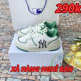 Giày MLB liner newyork xanh, Giày thể thao mlb trắng xanh, size 36-43 [Cao Cấp] [storehd]