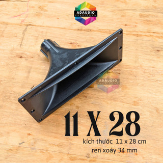 Phểu loa treble 250 kích thước 11 x 28 ren xoáy 34 mm giá 1 cái họng treble 250 350 450