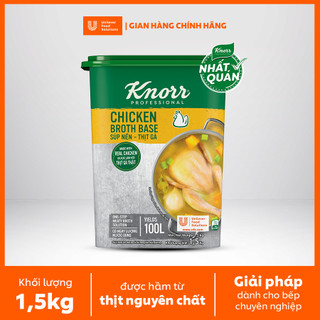 Súp Nền Thịt Gà Knorr Professional 1.5kg - Chuyên dùng cho nấu ăn