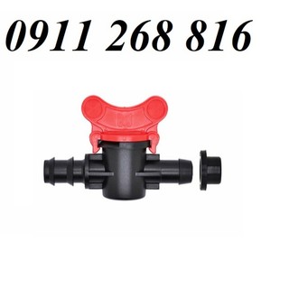 Van khoá Khởi Thủy Kèm Zoon Cao Su Dùng cho ống PE, Ống Mềm 16, 20
